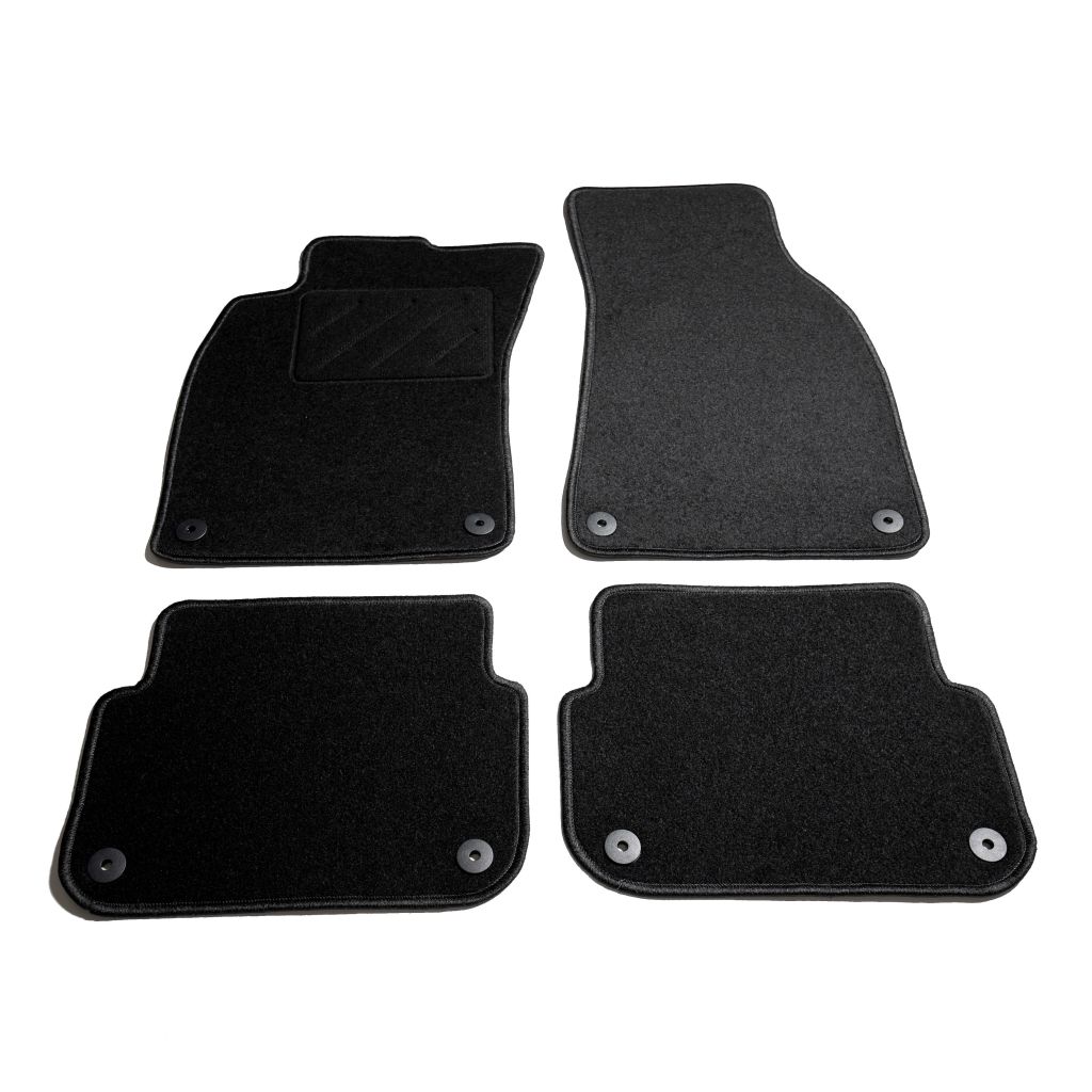 Set de 4 covorase auto pentru Audi A6, vidaXL, 550 g/m², Tesatura