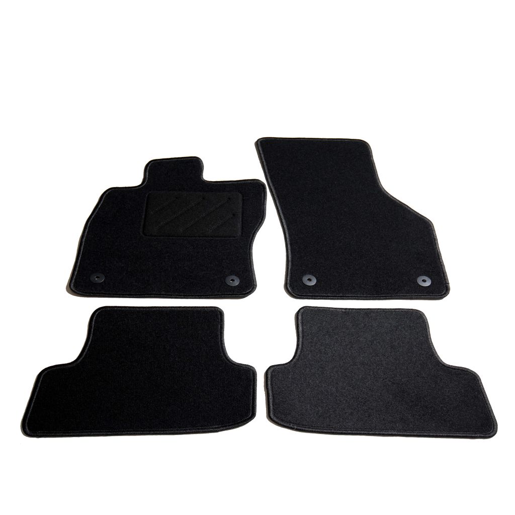 Set de 4 covorase auto pentru Audi A3, vidaXL, 550 g/m², Tesatura