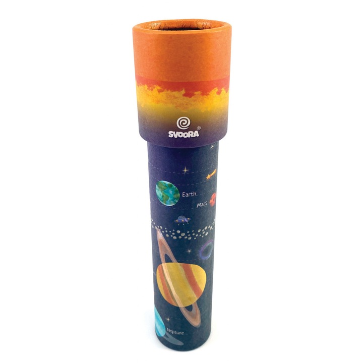 Caleidoscop pentru copii rotativ Space "Planete"