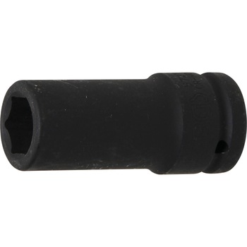 Cheie tubulara hexagonala lunga de impact, 21 mm, antrenare 3/4  Cheie tubulara hexagonala lunga de impact, 21 mm, antrenare 3/4