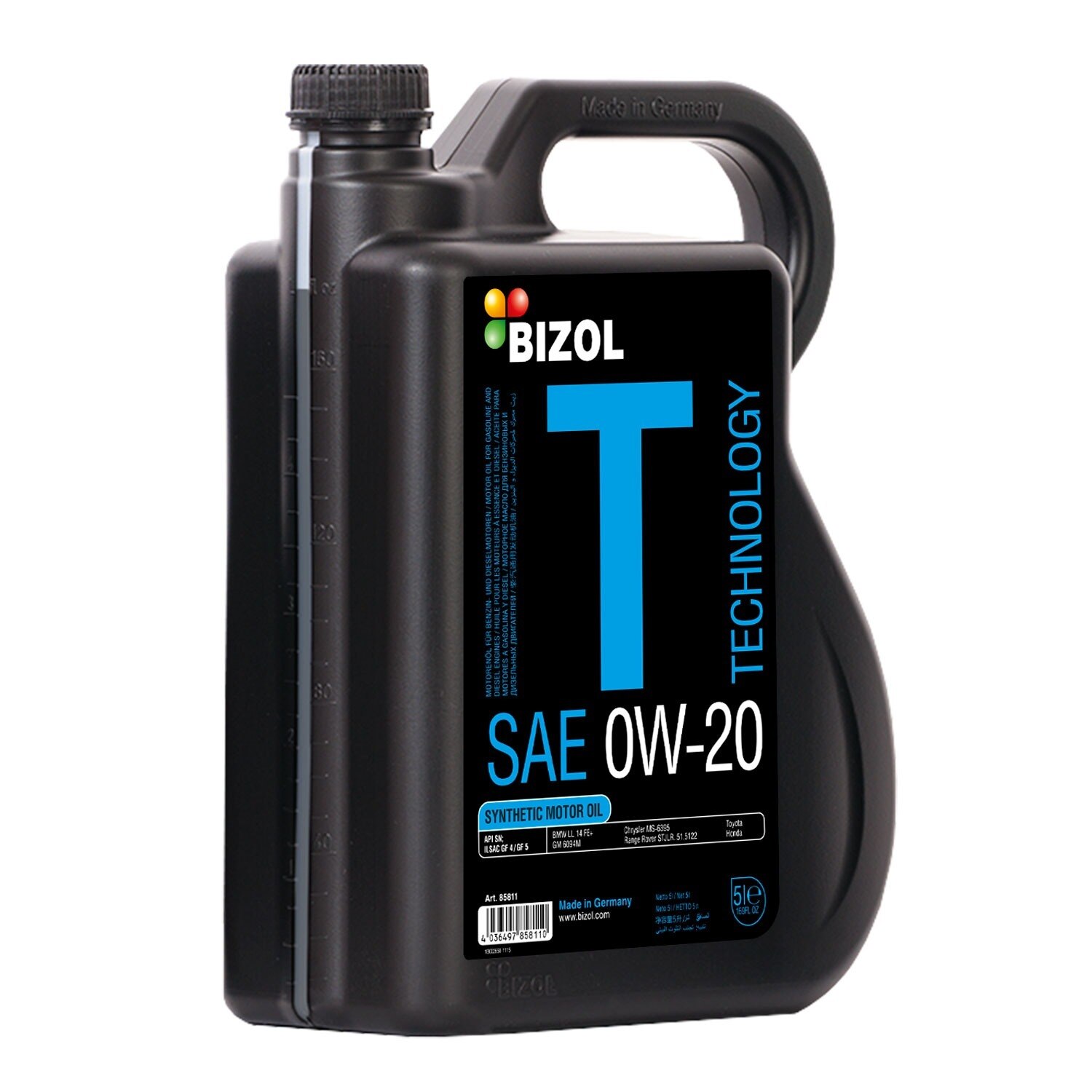 Ulei de motor BIZOL Technology 0W-20 5l