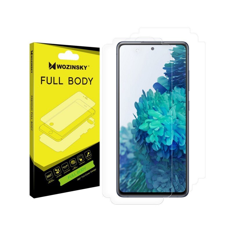 Folie Fata - Spate Wozinsky Hydrogel Regenerabila Samsung Galaxy S20 Fe -functioneaza Amprenta