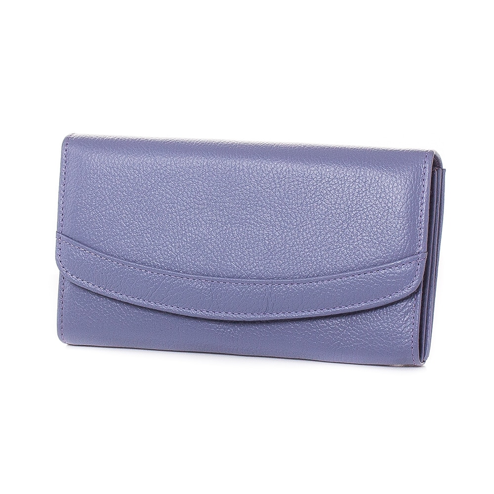 Portofel de dama Stilno, din piele naturala, A1025-41, Lavanda