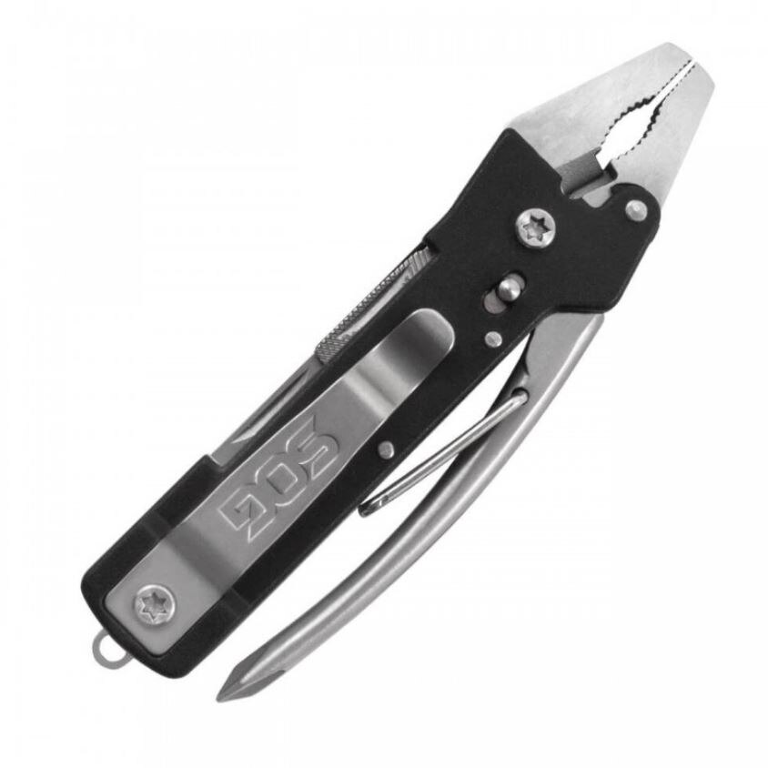 Unealta multifunctionala SOG Micro ToolClip cu 9 scule