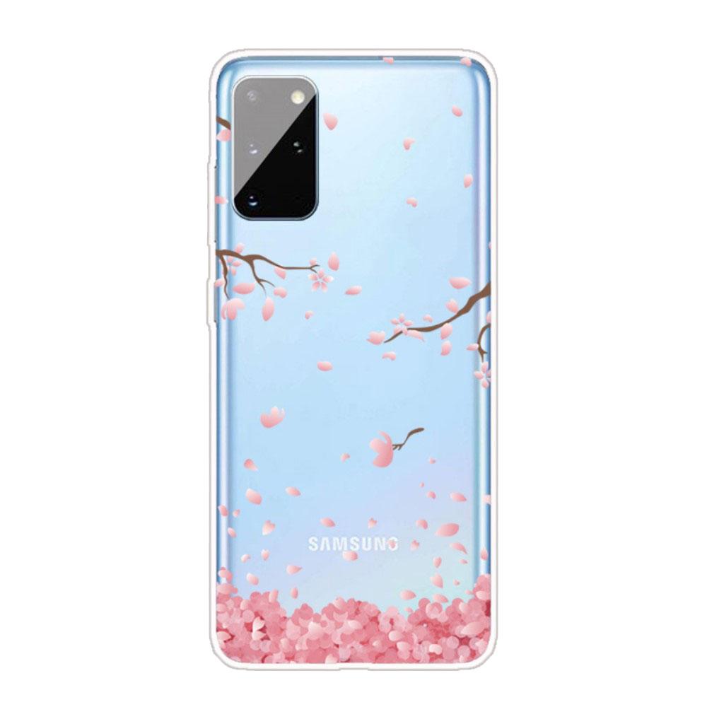 Husa Samsung Galaxy A31 model Pink Petals, Silicon, Antisoc, Viceversa Transparent/Roz