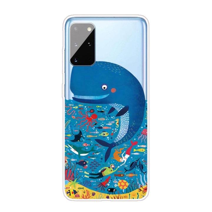 Husa compatibil cu SAMSUNG Galaxy A31 model Marine Life, Silicon, Antisoc, Viceversa Multicolor