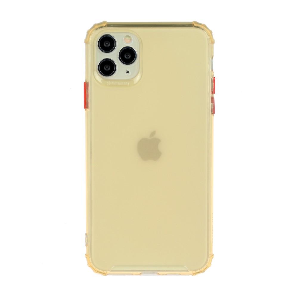 Husa silicon Apple iPhone 12 Mini model Defender Drop Proof cu Protectie Camera , Antisoc, TPU Viceversa Galben