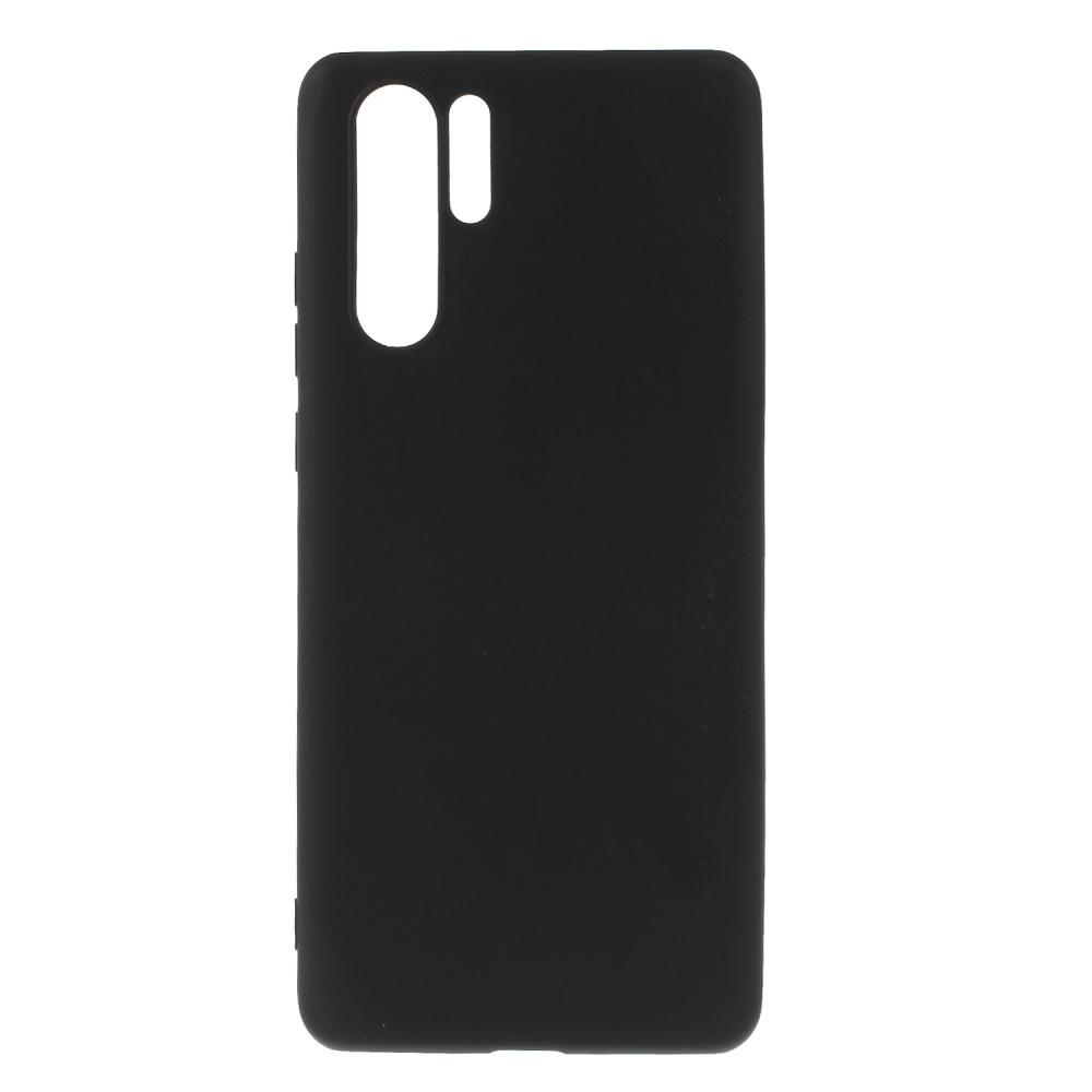 Husa silicon Huawei P30 Pro Matte, Antisoc, TPU, Viceversa Negru