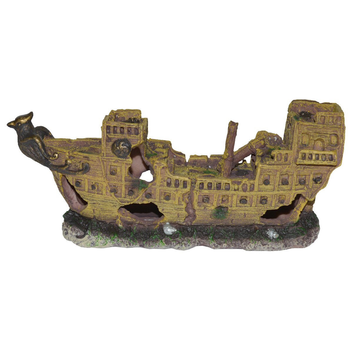 Decor acvariu epava galion maro 23 cm