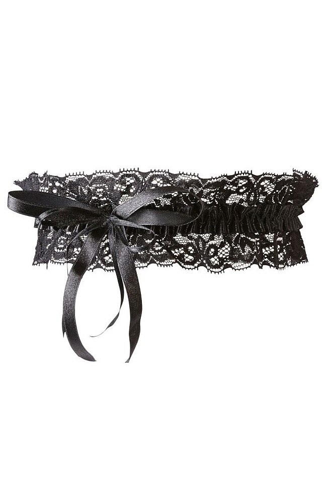 Jartiera sexy, Orion, Negru, S-L