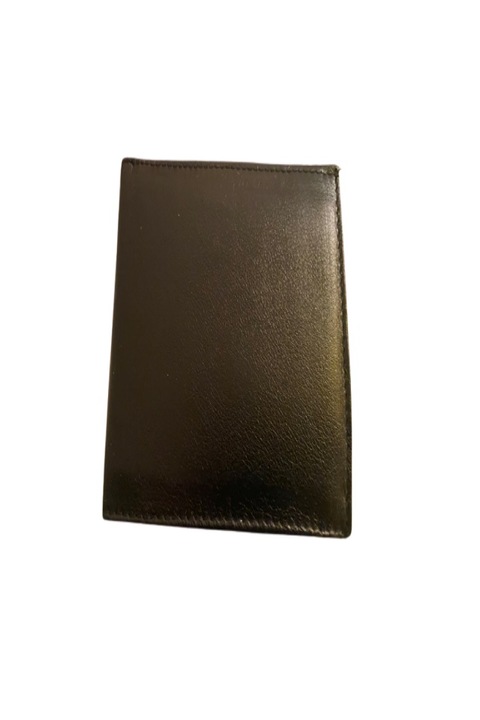 Portofel barbati, piele naturala, Negru