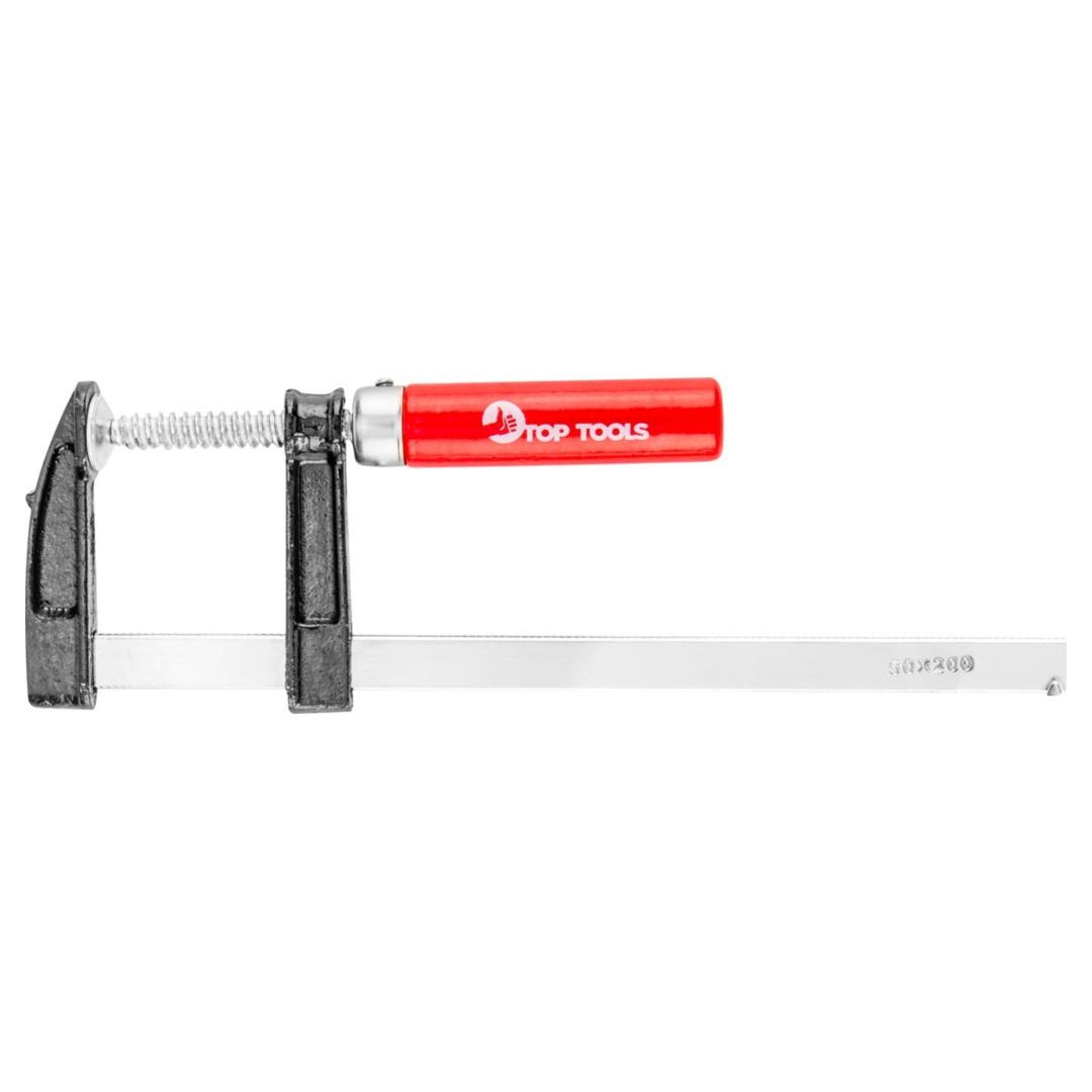 Clama de tip F pentru lemn, 50 x 200 mm, Top Tools 12A201