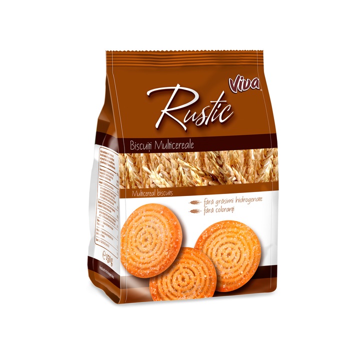 Biscuiti Viva Rustic multicereale 150g