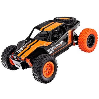 Masina cu telecomanda,Desert Truck Trench RTR,Tehnologie radio de 2,4 GHz, Off-Road Racing Tractiune 4X4,scala 1:24,Orange Masina cu telecomanda,Desert Truck Trench RTR,Tehnologie radio de 2,4 GHz, Off-Road Racing Tractiune 4X4,scala 1:24,Orange