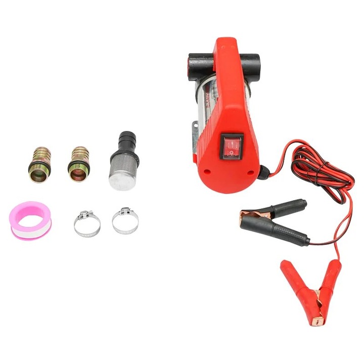 Pompa electrica 12V transfer motorina, 40L/ min