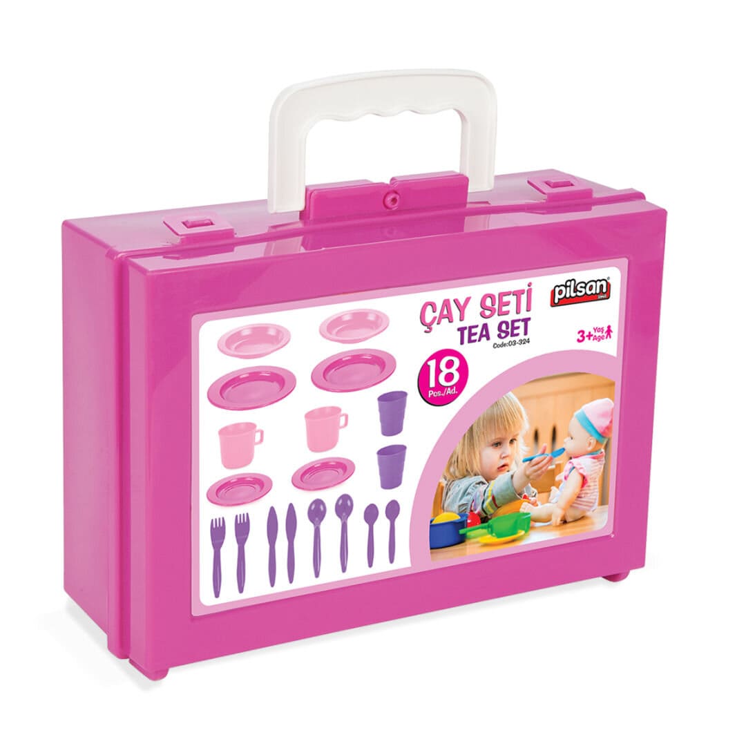 Set pentru ceai in cutie 18 piese Pilsan