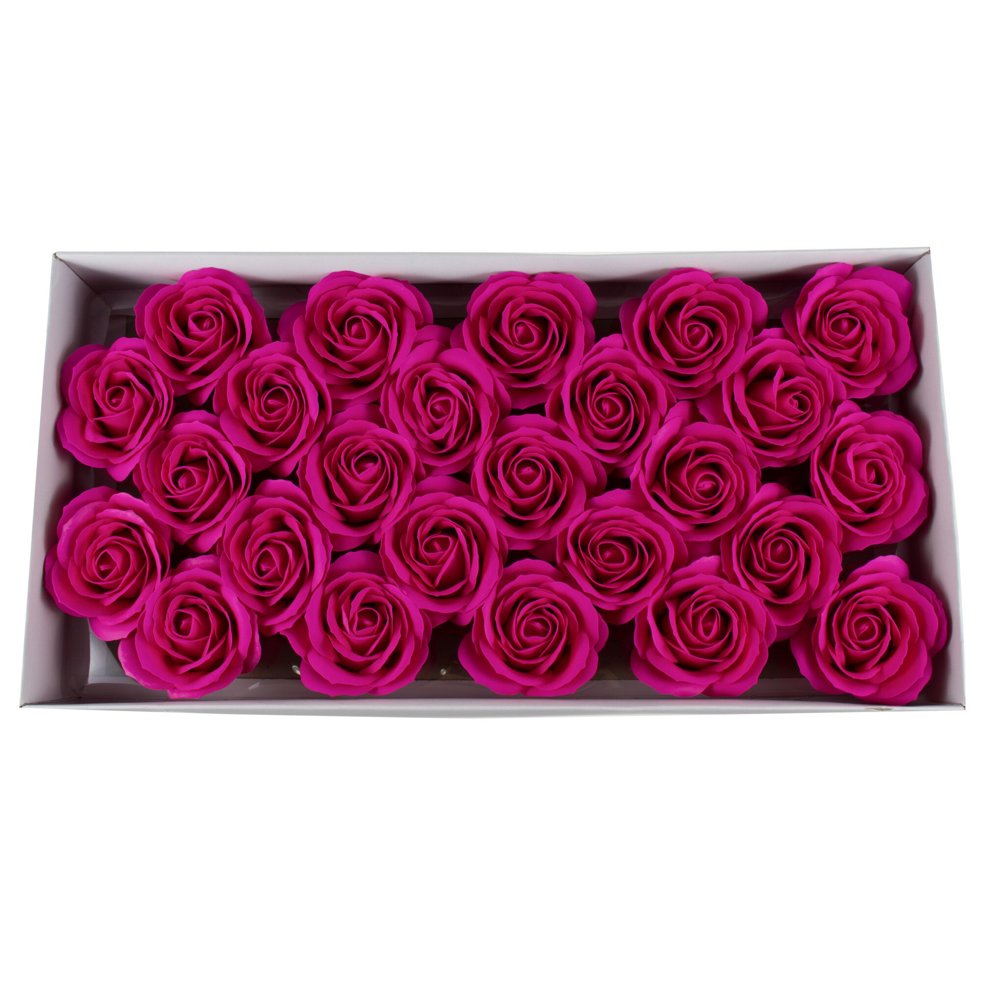 Trandafiri mari din sapun, 25 buc/Set, CD3443-Roz zmeuriu 4