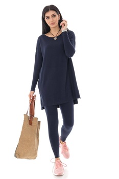 Costum de dama soft din doua piese - ROH - TR419 Costum de dama soft din doua piese - ROH - TR419