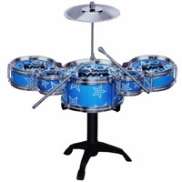 Set tobe de jucarie pentru copii - Jazz drum, 5 tobe, 1 taler