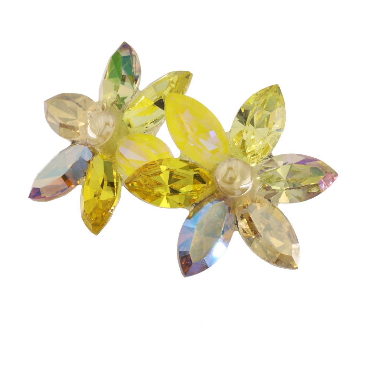 Cercei Kat'Art Flower of Life – Sunrise and a Pearl