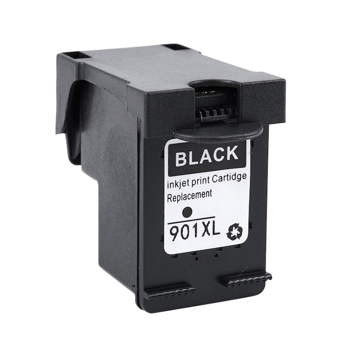 Cerneala neagra (black) compatibila HP, marca Agfa Photo in flacon de 100ml cu capac normal