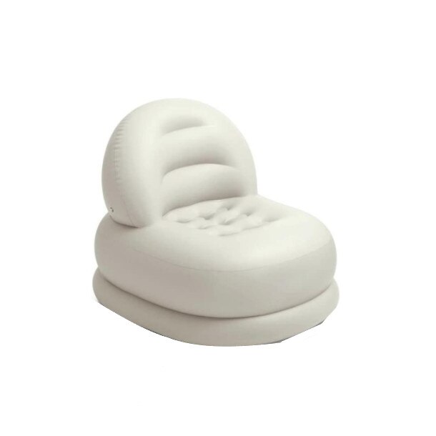 Fotoliu gonflabill, Intex, Alb, 84x99x76 cm