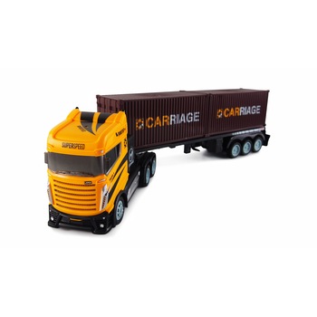 Camion RC cu telecomanda 2 containere 2WD 1:16 2.4GHZ RTR Camion RC cu telecomanda 2 containere 2WD 1:16 2.4GHZ RTR