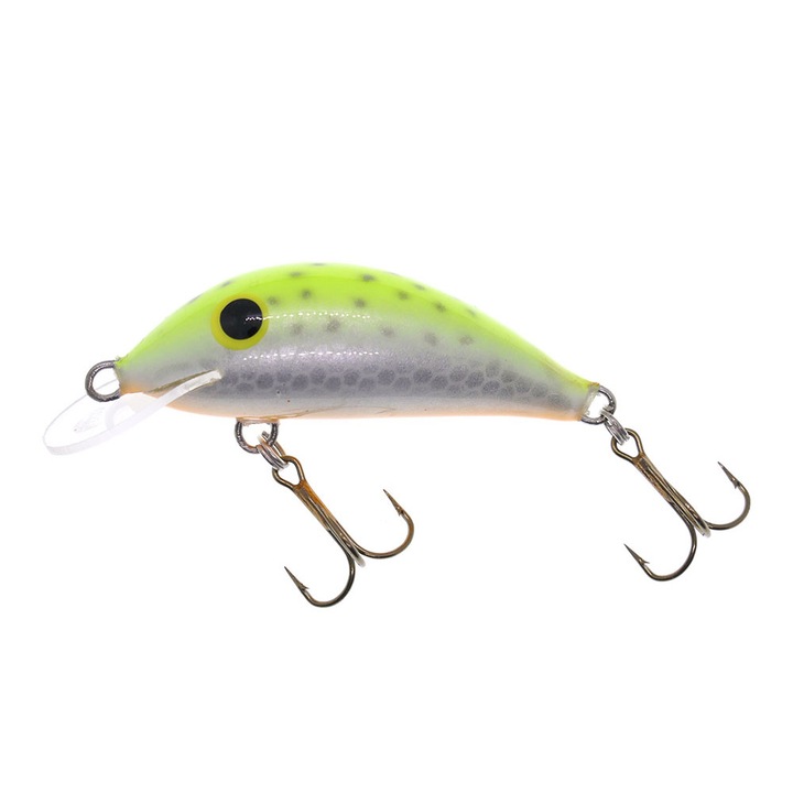 Vobler Gloog Hektor 40NF, 4cm, 3.5gr, Floating, culoarea NPG (Naturalna Plotka Gold)