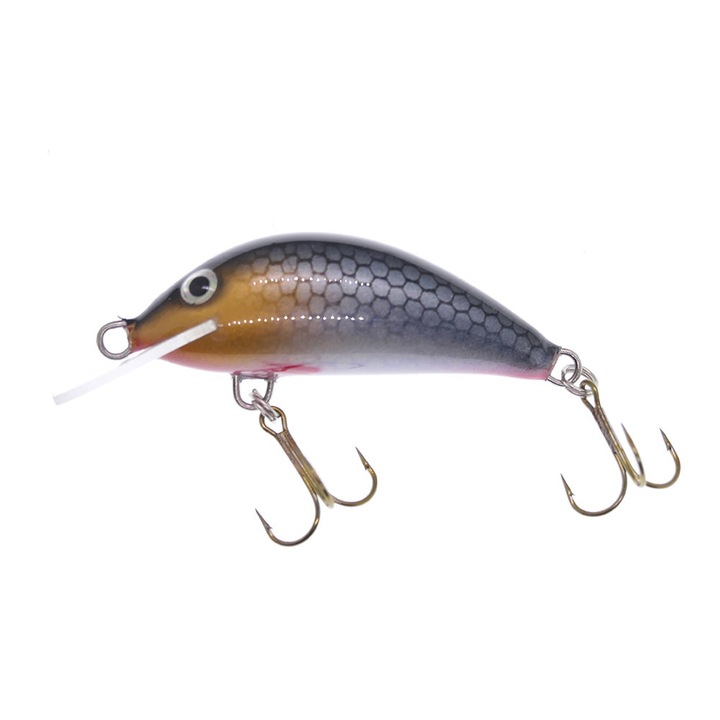 Vobler Gloog Hektor 40NF, 4cm, 3.5gr, Floating, culoarea RS (Roach Silver)