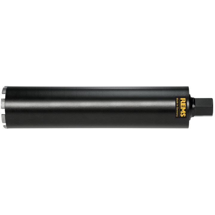 Carota diamantata pentru gaurit in beton, REMS, segmente diamantate lipite prin inductie, 162 mm