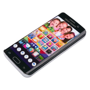 Telefon mobil de jucarie cu sunet si lumina, 14 x 6.5 x 1 cm Telefon mobil de jucarie cu sunet si lumina, 14 x 6.5 x 1 cm
