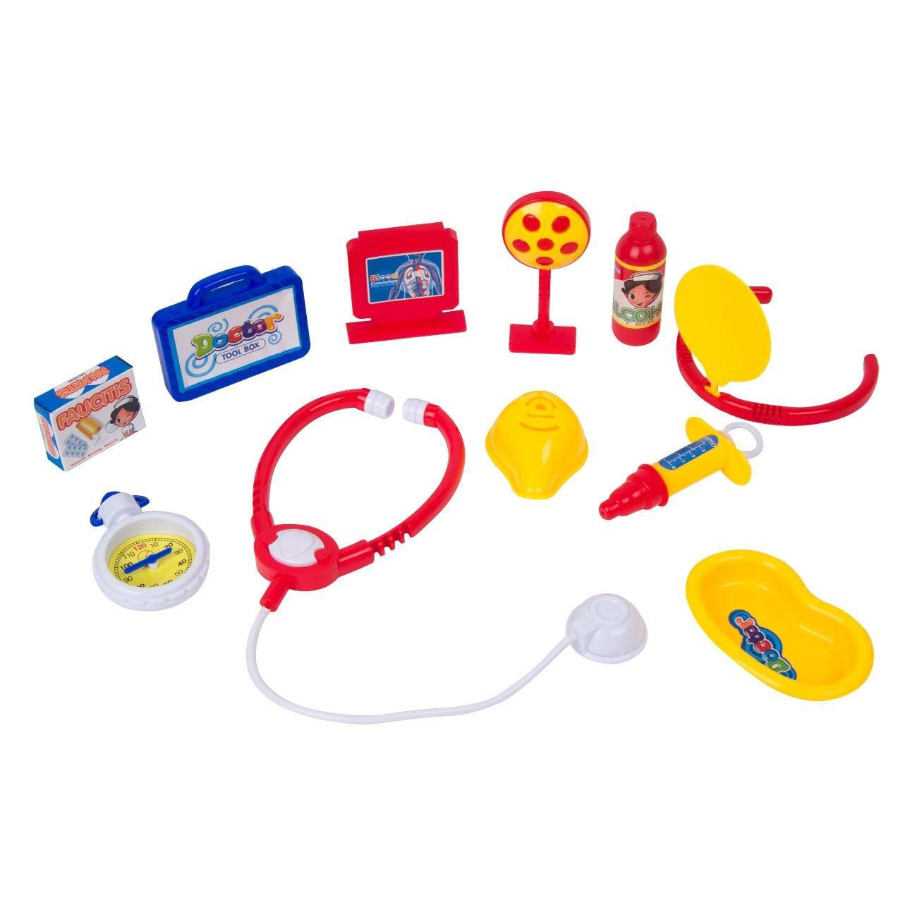 Set de joaca,trusa de doctor Sta,de jucarie cu ustensile medicinale