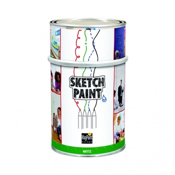 Vopsea whiteboard SketchPaint Alb-Lucios 1 L Vopsea whiteboard SketchPaint Alb-Lucios 1 L