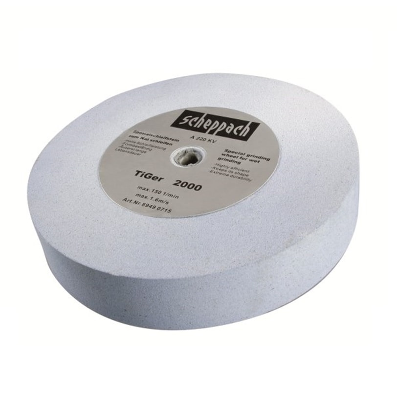 Disc de rezerva pentru sistem de ascutire Tiger 2000 S Scheppach SCH89490715, Ø200 mm, granulatie K 220