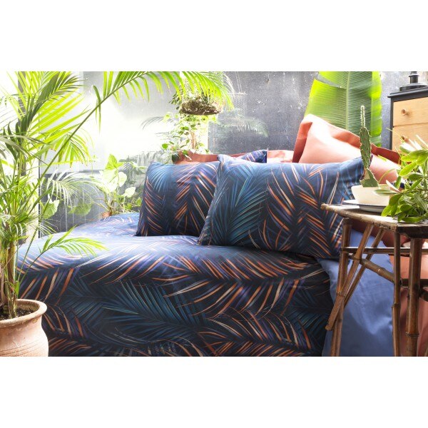 Lenjerie de pat pentru 2 persoane Pucket, bumbac 100%, Multicolor