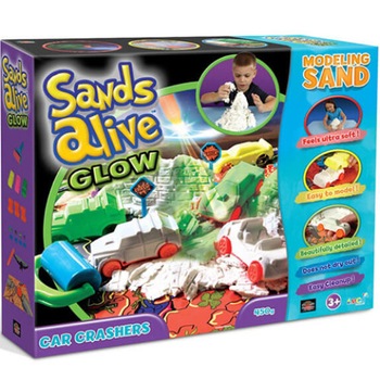 Set nisip Sands Alive -Masinute fluorescente Set nisip Sands Alive -Masinute fluorescente