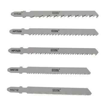 Set panze pentru fierastrau pendular Guede GUDE58156, 5 piese Set panze pentru fierastrau pendular Guede GUDE58156, 5 piese