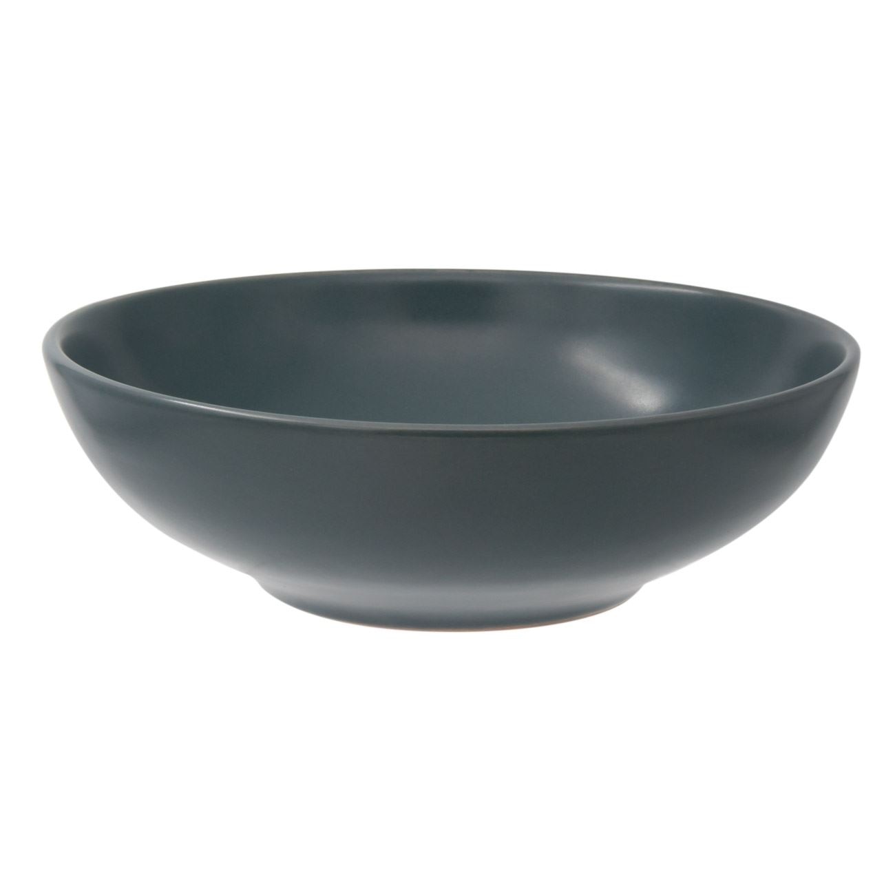 Bol de Servire, New Line, Ceramica, 600 ml, 18x5,5 cm, Gri