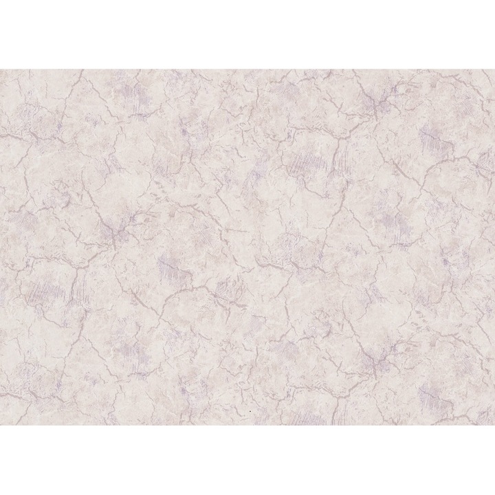 Tapet semilavabil Slavyanski Oboi, Sahara 5215-06, rezistent la umezeala, imitatie piatra, gri, hartie simplex, rola 0.53 m x 10.05 m