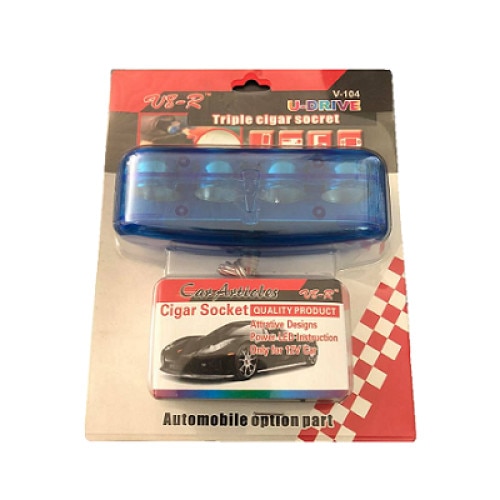 Incarcator auto bricheta cu 4 iesiri