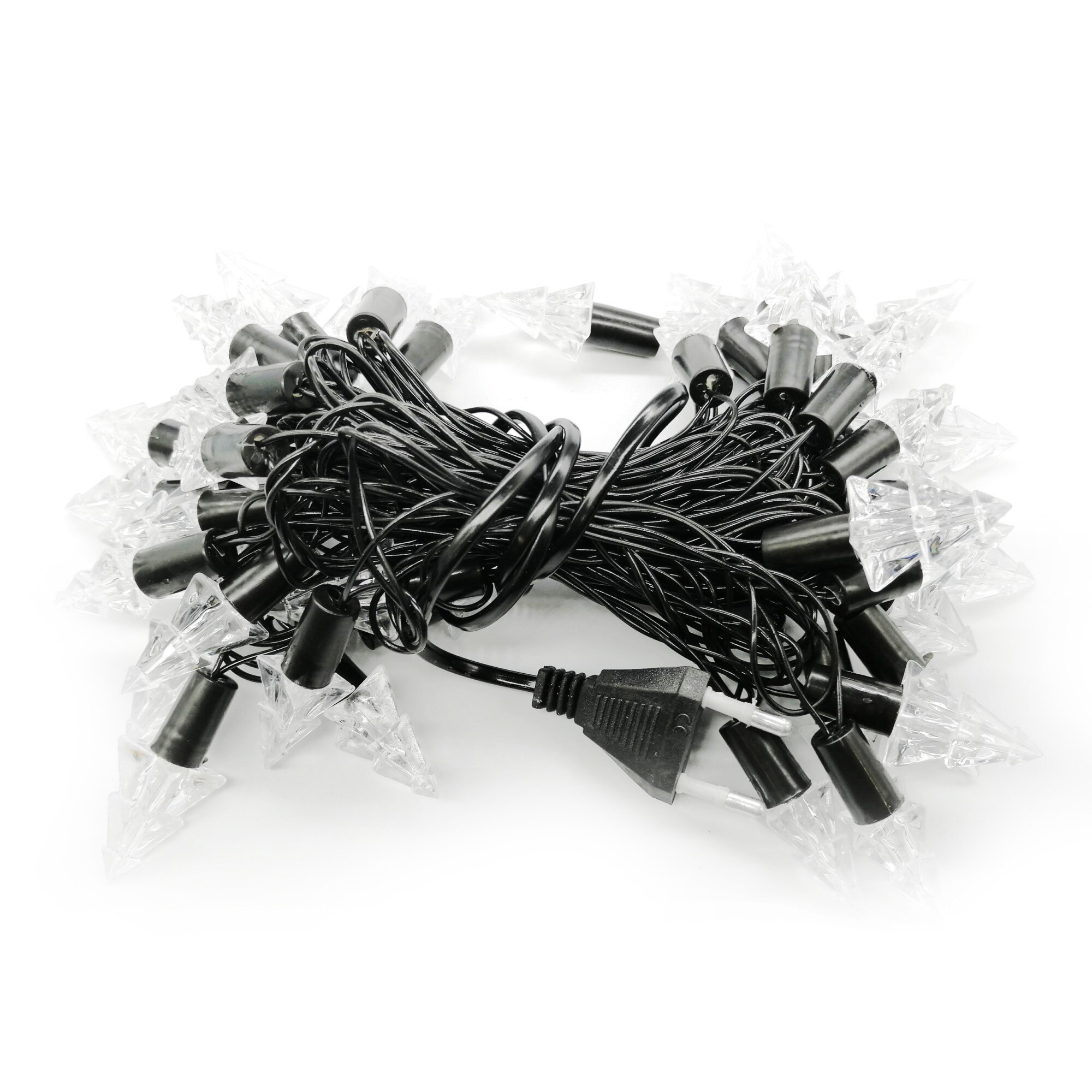 Instalatie 40 de leduri multicolore 6 metri , braduti