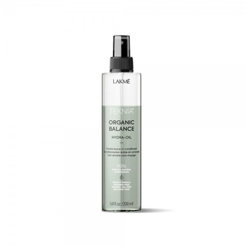 Ulei bifazic pentru hidratare Lakme Teknia Organic Balance Hydra-Oil Spray 200 ml Ulei bifazic pentru hidratare Lakme Teknia Organic Balance Hydra-Oil Spray 200 ml