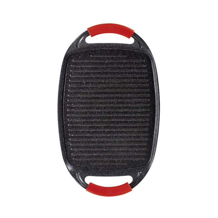 BerlingerHaus BH6182 Grill tepsi, 47 cm, Burgundy Metallic Sorozat