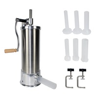 aparat de facut carnati din inox alimentar  vertical  capacitate 5 kg  6 palnii incluse imagen 16_0_
0
