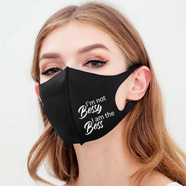 Bossy, Boss - 3D fazonú dizájn szájmaszk