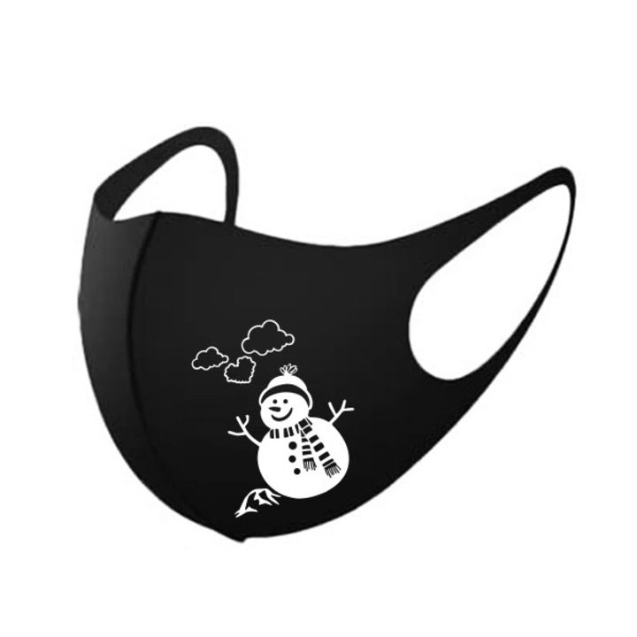 Hóember - 3D fazonú dizájn szájmaszk