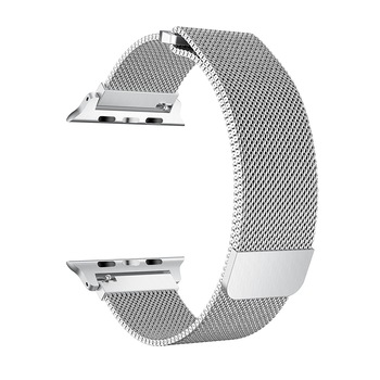 Curea din otel inoxidabil pentru Apple Watch 1/2/3/4/5, compatibil cu dimensiunea 42/44 mm, Argintiu, BBL1880 Curea din otel inoxidabil pentru Apple Watch 1/2/3/4/5, compatibil cu dimensiunea 42/44 mm, Argintiu, BBL1880
