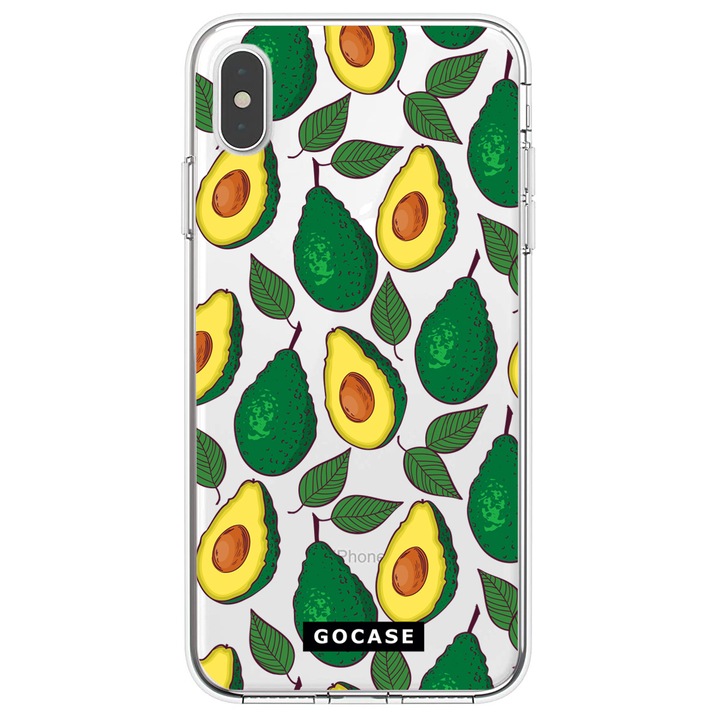 Калъф GOCASE Avocado, За Xiaomi Redmi 8A, Многоцветен/Прозрачен