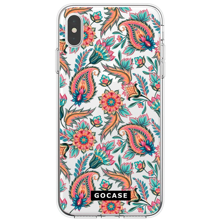 Калъф GOCASE Paisley, За Huawei Mate 20 Lite, Многоцветен/Прозрачен