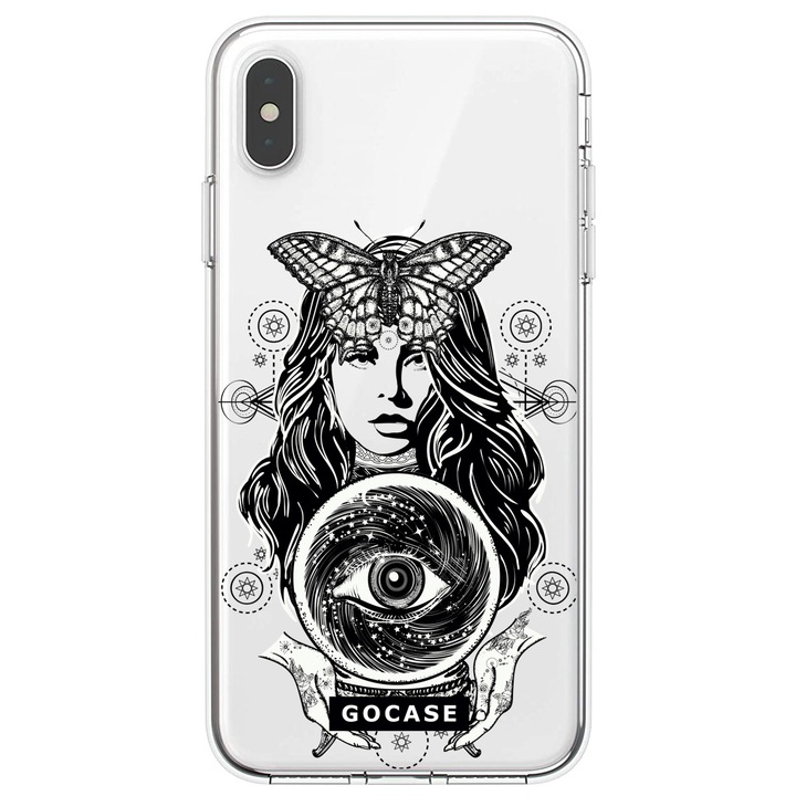 Калъф GOCASE Magic Girl, За Huawei Mate 20 Lite, Многоцветен/Прозрачен